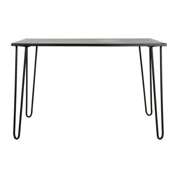 TABLE SEVENT'S BLACK 119X76XH77CM IRON