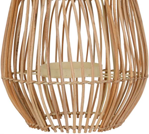 LANTERN ELEMENT NATURAL D26XH46CM RATTAN