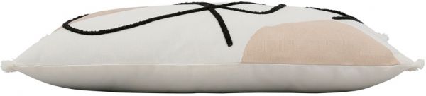 EMBROID CUSHION COVER TER-BOHEM BEIGE 50X30 COTTON