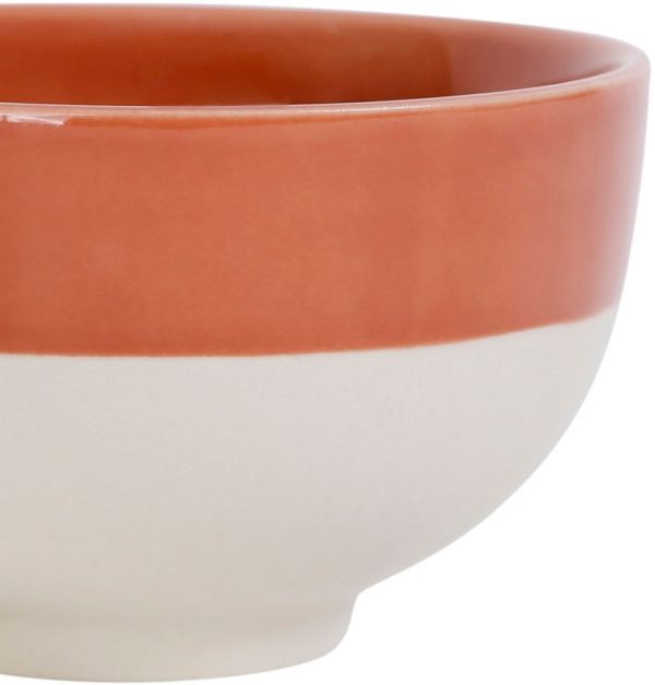 BOWL CRAKEL TERRACOTTA 30CL-D11.5XH6.5CM STONEWARE