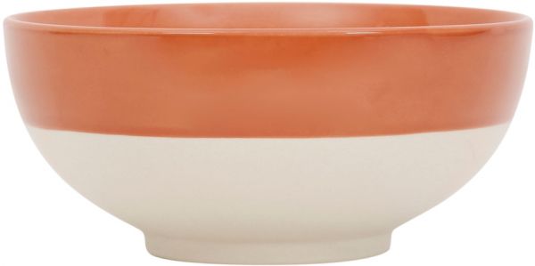 SALAD BOWL CRAKEL TERRACOTTA D23XH10CM STONEWARE