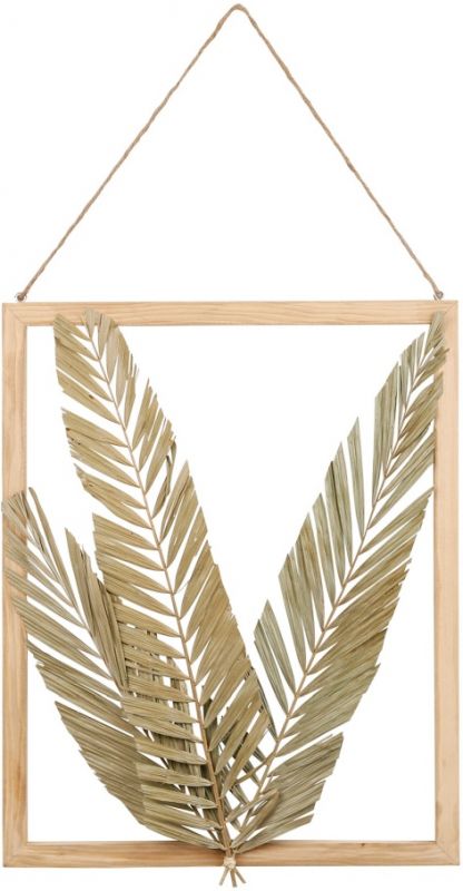 DECO DRIED LEAVES MEXICANA NAT 40X51CM PINE WOOD