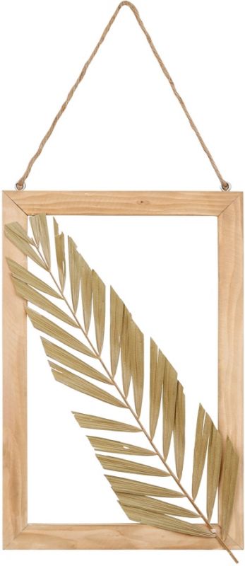 DECO DRIED LEAVES MEXICANA NAT 20X31CM PINE WOOD