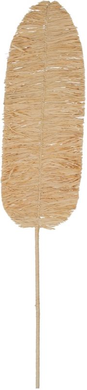 WALL DECORATION LEAF RAPHIA H138CM BAMBUSA+RAFFIA