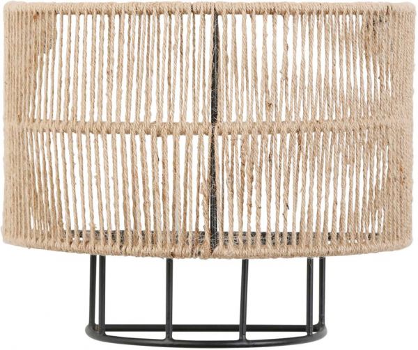 NOT ELECT WALL LAMP LACY NT 25.5X21.5X14 JUTE+IRON