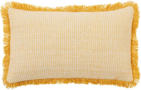 CUSHION COVER COURBA YELLOW 50X30CM COTTON