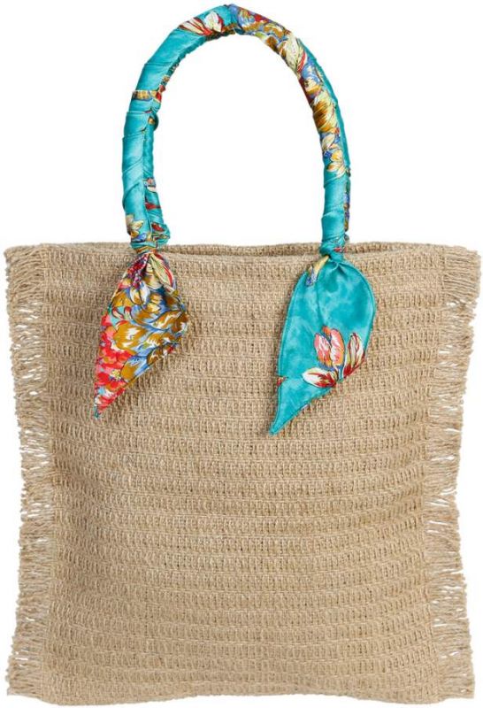 SAC BOHO NATUREL 36X30CM JUTE