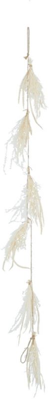 GARLAND LIMONIUN NAT L112-H17.5 DRIED FLOWERS+JUTE