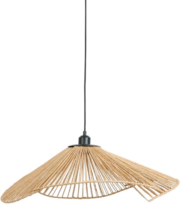 CEILING LAMP CALYP NAT 68X63XH21.5 IRON+PAPER ROPE