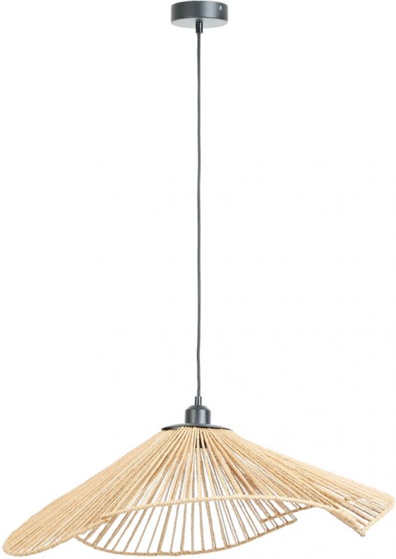 CEILING LAMP CALYP NAT 68X63XH21.5 IRON+PAPER ROPE