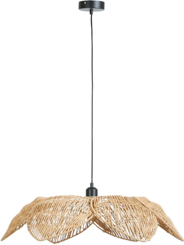 CEILING LAMP CALYP NAT D69XH16CM IRON+PAPER ROPE