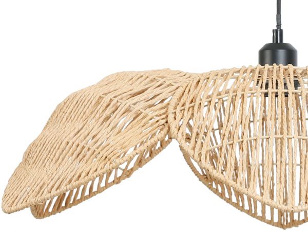 CEILING LAMP CALYP NAT D69XH16CM IRON+PAPER ROPE