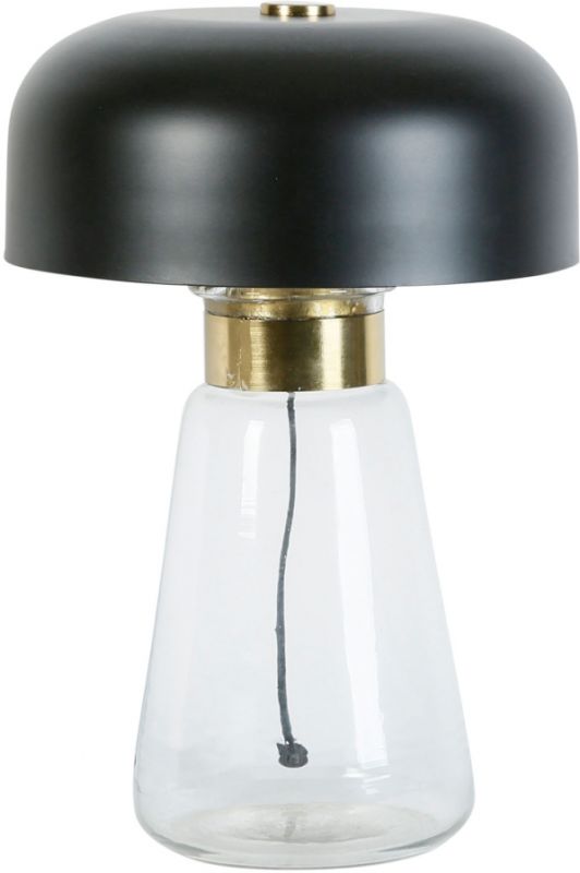 MOOD LAMP CHAMPART BLACK D30XH44CM IRON+GLASS