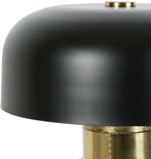 MOOD LAMP CHAMPART BLACK D30XH44CM IRON+GLASS