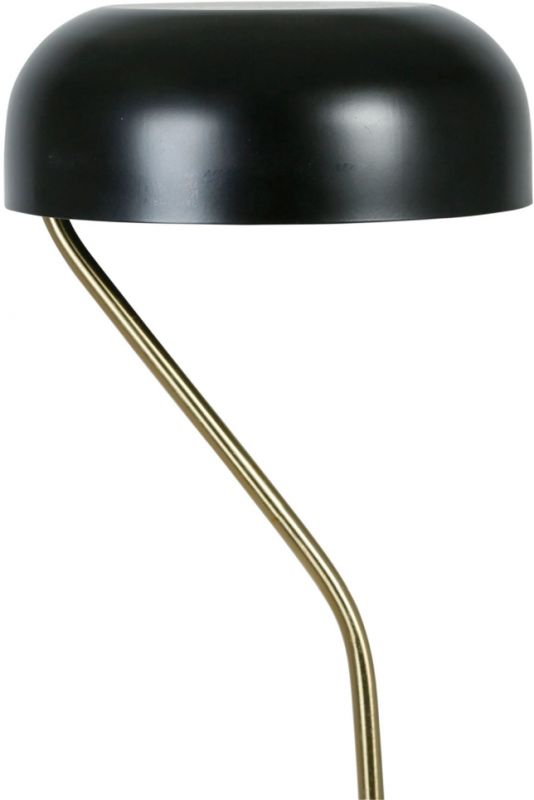 FLOOR LAMP CHAMPART BLACK+GOLD D30XH140CM IRON