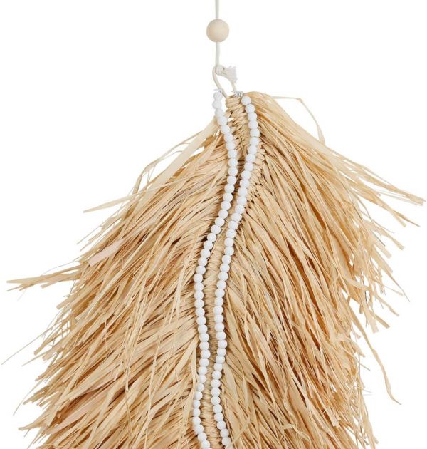 WALL DECORATION CUZCO NATURAL 38X68CM RAFFIA