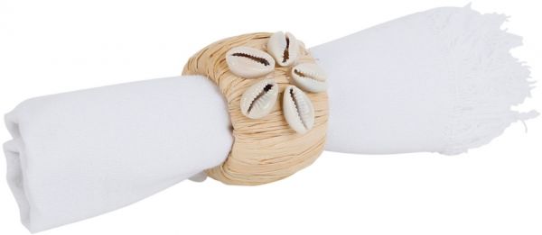 NAPKIN RING CUZCO NATURAL D3.5CM RAFFIA