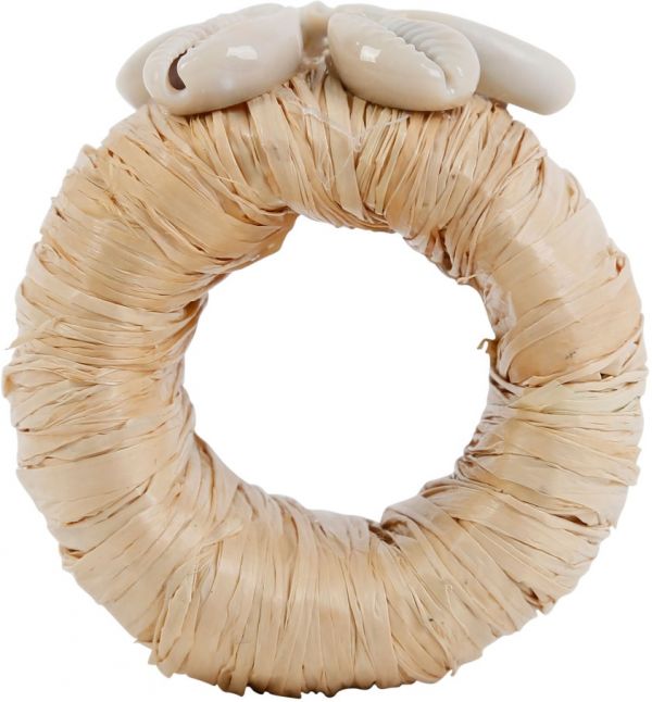 NAPKIN RING CUZCO NATURAL D3.5CM RAFFIA