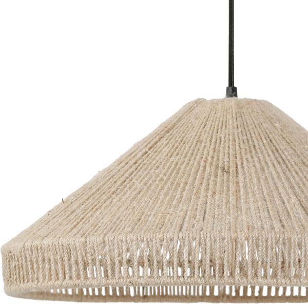 CEILING LAMP KORDA NAT D45XH20CM JUTE+IRON