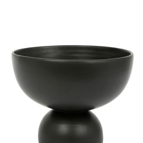 Чаша FACE черный D20XH19CM керамика, Cote Table