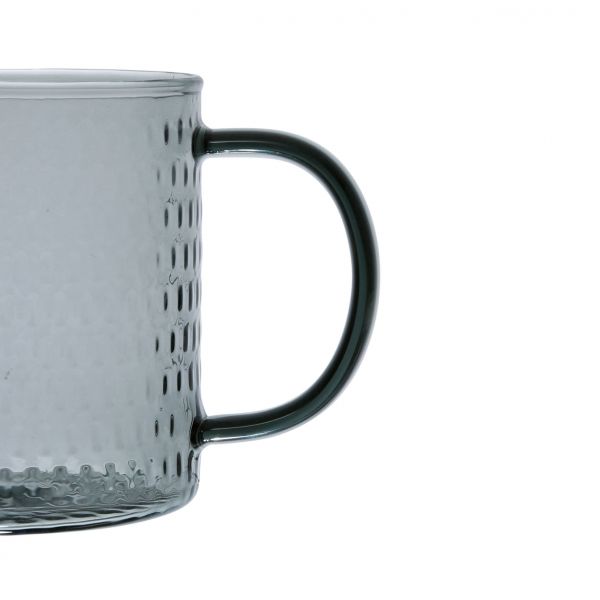 Чашка DILACIA серый 25CL-D7XH8CM стекло, Cote Table