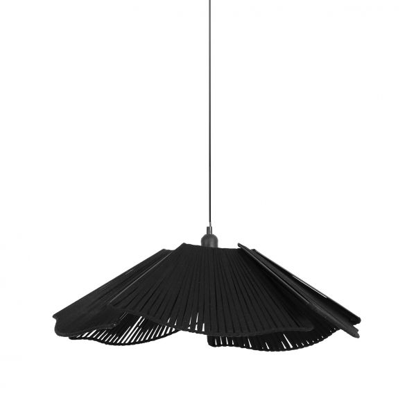 Лампа PLAKA черный D70XH14CM-E27 металл, хлопок, Cote Table