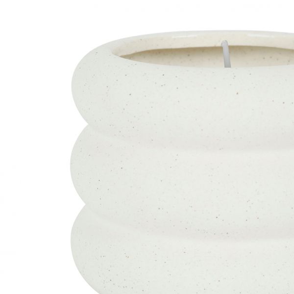 Ароматическая свеча CITRUS белый D10H8 воск, керамика, Cote Table