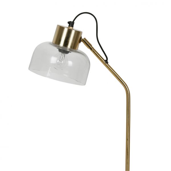 Лампа COURBA золотой 30X19XH54CM-E14 металл, стекло, Cote Table